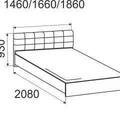 Кровать интерьерная Лита с латами 1600*2000 | фото 3