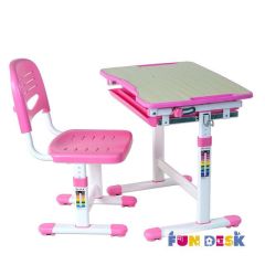 Парта-трансформер + стул PICCOLINO Pink | фото 3