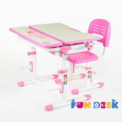 Парта-трансформер + стул Lavoro Pink | фото 3