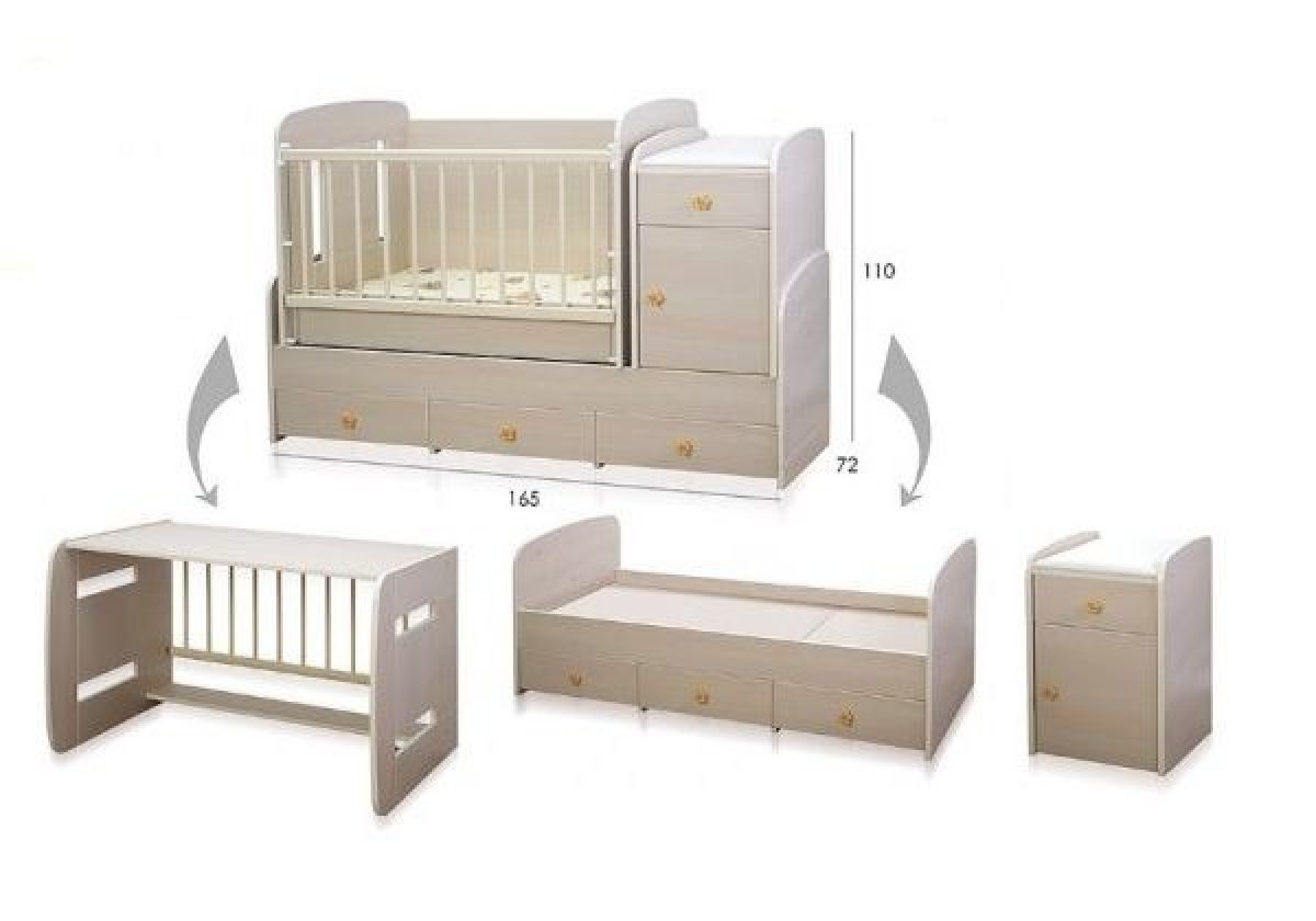 3 кроватки купить. Кровать-трансформер 3 в 1 Multy (Мульти). Кроватка 3 в 1 с маятником. Детская кровать 3 в 1 трансформер. Детская кровать трансформер 3в1 Gandylyan.
