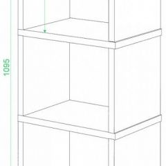 Стеллаж-колонка Домино Лайт СБ-15/3 | фото 2