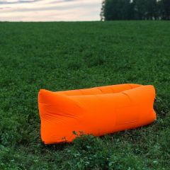 Лежак надувной Lamzac Airpuf Оранжевый | фото 5