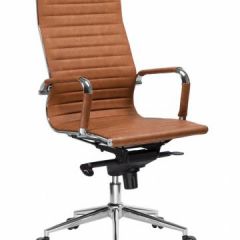 Офисное кресло для руководителей DOBRIN CLARK LMR-101F светло-коричневый №321 | фото 2