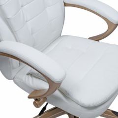 Офисное кресло для руководителей DOBRIN DONALD LMR-106B белый | фото 6