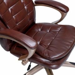 Офисное кресло для руководителей DOBRIN DONALD LMR-106B коричневый | фото 7