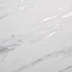 Стол BELLUNO 160 MARBLES KL-99 Белый мрамор матовый, итальянская керамика/ белый каркас, ®DISAUR | фото 9