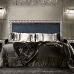 Спальный гарнитур Тиффани Premium черная/серебро | фото 2