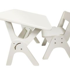 Детский растущий стол-парта и стул Я САМ "Умка" (Белый) | фото 2