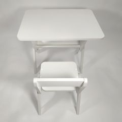 Детский растущий стол-парта и стул Я САМ "Умка" (Белый) | фото 5