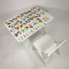 Детский растущий стол-парта и стул Я САМ "Умка" (Алфавит) | фото 4