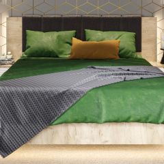 Спальня Джулия Кровать 160 МИ с подъемным механизмом Дуб крафт серый | фото 4