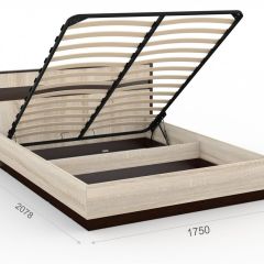 Спальня Эшли Кровать 160 с подъемным механизмом Венге/Дуб сонома | фото 2