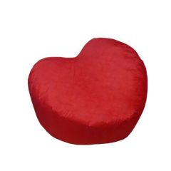 Кресло-мешок Сердце-пуф нейлон красный (категория 1) | фото 2