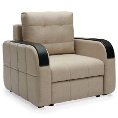 Комплект мягкой мебели Остин Garcia Ivory (Рогожка) Угловой + 1 кресло | фото 4
