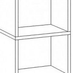 Шкаф для белья Домино СУ(ш1в2)+2 ФГ | фото 2