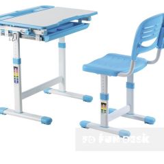 Комплект парта + стул трансформеры Cantare Blue | фото 2
