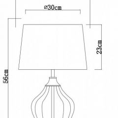 Настольная лампа декоративная Arte Lamp Baymont A5059LT-1PB | фото 3