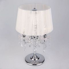 Настольная лампа декоративная Eurosvet Allata 2045/3T хром/белый настольная лампа | фото 2