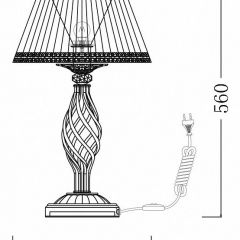 Настольная лампа декоративная Maytoni Grace ARM247-00-G | фото 7