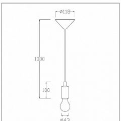Подвесной светильник Lucide Fix 08408/01/30 | фото 4