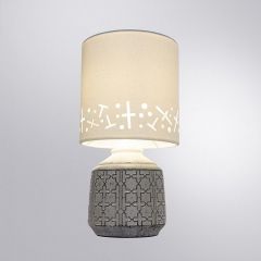 Настольная лампа декоративная Arte Lamp Bunda A4007LT-1GY | фото 2