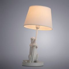 Настольная лампа декоративная Arte Lamp Gustav A4420LT-1WH | фото 3