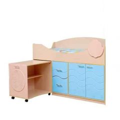 Набор мебели для детской Юниор -12.2 (700*1860) МДФ матовый | фото 4