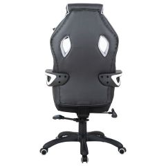 Кресло компьютерное BRABIX Techno Pro GM-003 (экокожа черное/серое, вставки серые) 531814 | фото 8