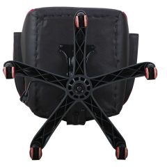 Кресло компьютерное BRABIX Nitro GM-001 (ткань/экокожа) черное, вставки красные (531816) | фото 7