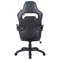 Кресло компьютерное BRABIX Nitro GM-001 (ткань/экокожа) черное (531817) | фото 6