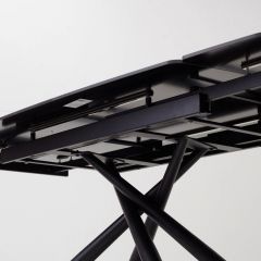 Стол RIVOLI 140 MATT BLACK MARBLE SOLID CERAMIC / BLACK, ®DISAUR | фото 5