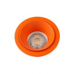 DK2026-OR Встраиваемый светильник, IP 20, 50 Вт, GU10, оранжевый, алюминий | фото 2