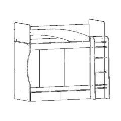 Кровать Бемби МДФ (фасад 3D) | фото 19