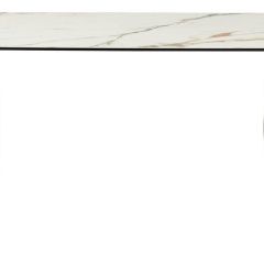 Стол BRONTE 220 KL-188 Контрастный мрамор матовый, итальянская керамика/ Шампань, ®DISAUR | фото 2