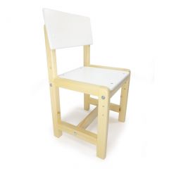 Детский растущий комплект стол и стул  Я САМ "Лофт" (Белый, Сосна) | фото 5