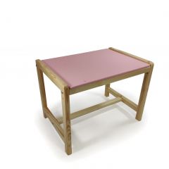 Детский растущий стол Я САМ "Лофт" (Розовый, Сосна) | фото 2