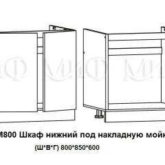 ЛИЗА-2 Кухонный гарнитур 1,6 Белый глянец холодный | фото 6