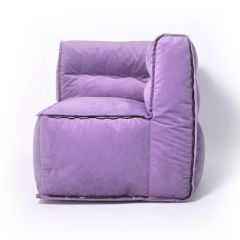Кресла бескаркасные Комфорт (Фиолет велюр) Модульные | фото 3