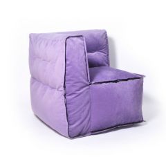 Кресла бескаркасные Комфорт (Фиолет велюр) Модульные | фото 4