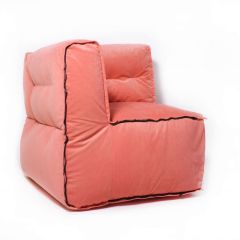 Кресла бескаркасные Комфорт (Персик велюр) Модульные | фото 5