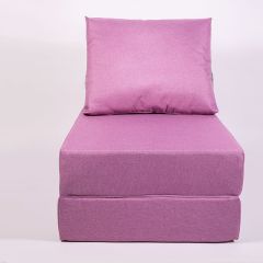 Кресло-кровать-пуф бескаркасное Прайм (Сиреневый (Ф)) | фото 2