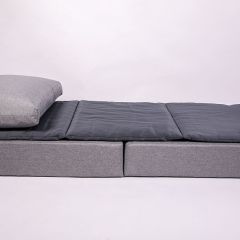 Кресло-кровать-пуф бескаркасное Прайм (мехико серый-графит) | фото 3