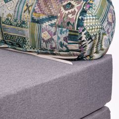 Кресло-кровать-пуф бескаркасное Прайм (мехико серый-графит) | фото 4