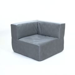 Модульные диваны и кресла бескаркасные Тетрис 30 (Серый) | фото 4
