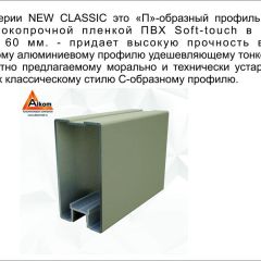 Шкаф-купе 1500 серии NEW CLASSIC K3+K3+B2+PL1 (2 ящика+1 штанга) профиль «Капучино» | фото 5