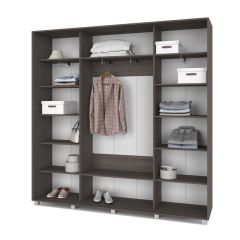 МАРТИН Шкаф-купе с зеркалами Анкор темный (2200*450) М423 | фото 2