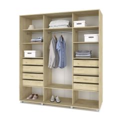 МАРТИН Шкаф-купе с зеркалами Ирландский дуб (2200*600) М623 | фото 4