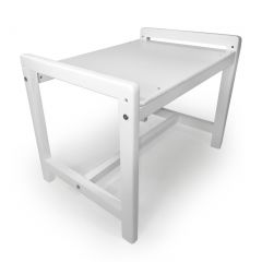 Детский растущий комплект стол и два стула  Я САМ "Лофт" (Белый, Белый) | фото 3