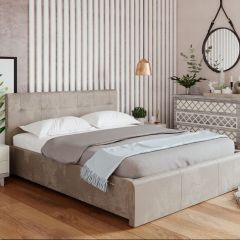 Кровать Изабелла с латами Newtone light beige 1600x2000 | фото 3