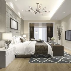 Люстра на штанге Escada Desire 10165/12PL Nickel | фото 3